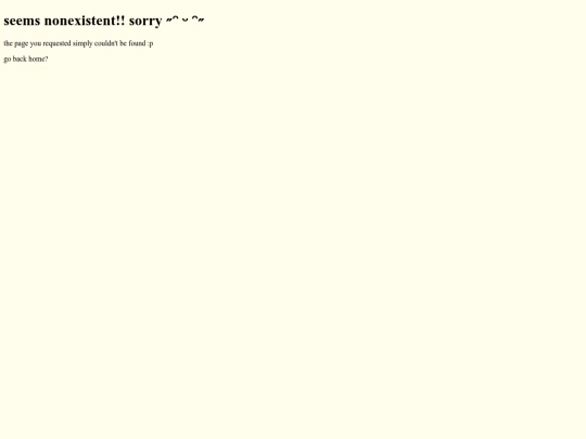 not_found screenshot