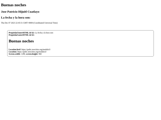 modulo3 screenshot