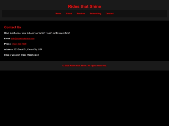 services screenshot