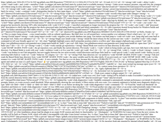 feed/github.feed screenshot