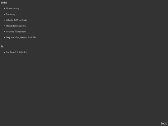 todo screenshot