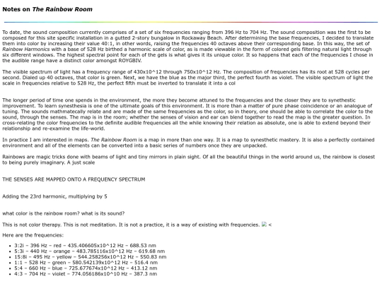 notes screenshot