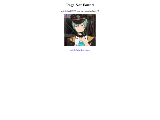 not_found screenshot