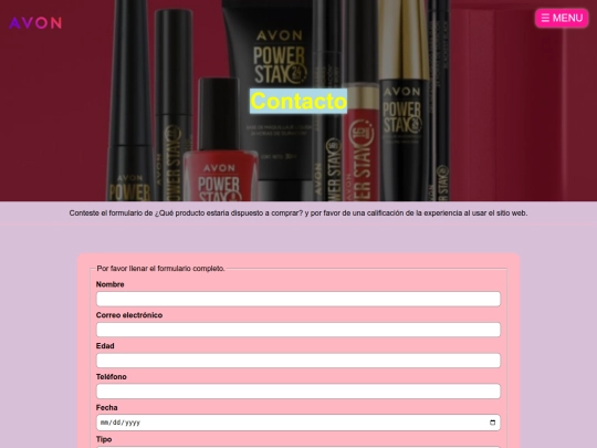 formulario screenshot