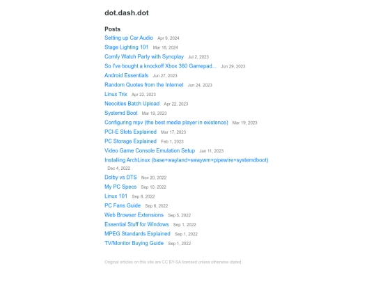 posts screenshot