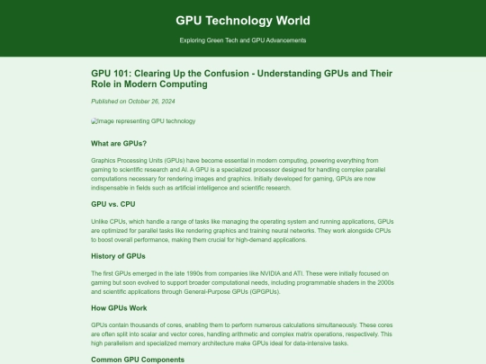 all-about-gpu screenshot