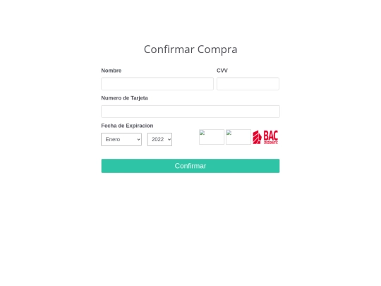 tarjetadecredito screenshot