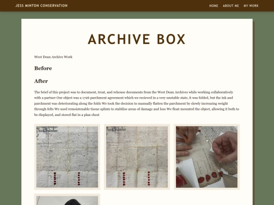 west-dean-archive screenshot