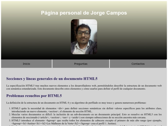 jorgeCampos screenshot