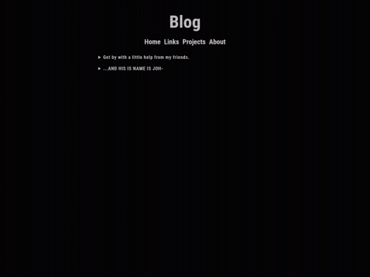 blog screenshot