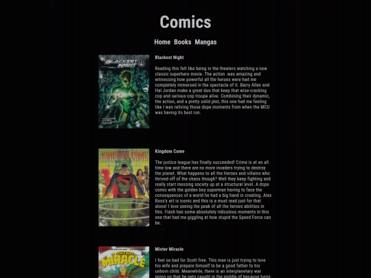 comics screenshot