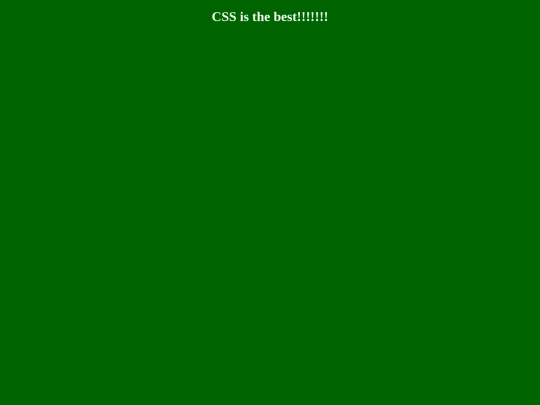 csstest screenshot