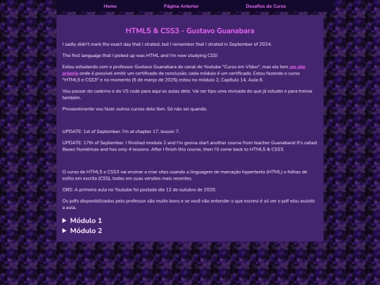 HTMLandCSS screenshot