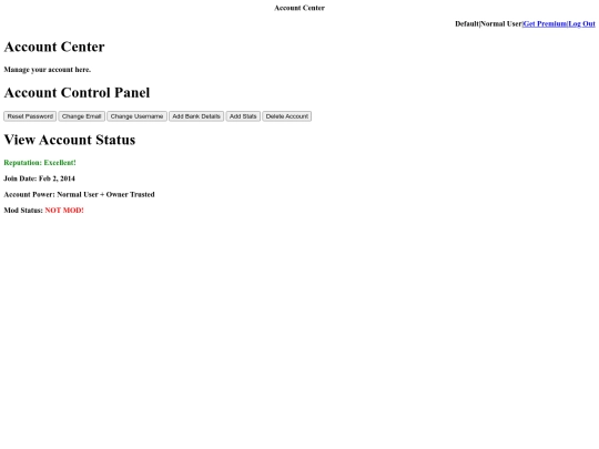 AccountManage screenshot