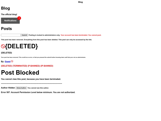 Blog/cd screenshot