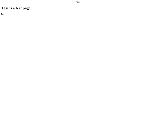 CXTEST/Lola screenshot