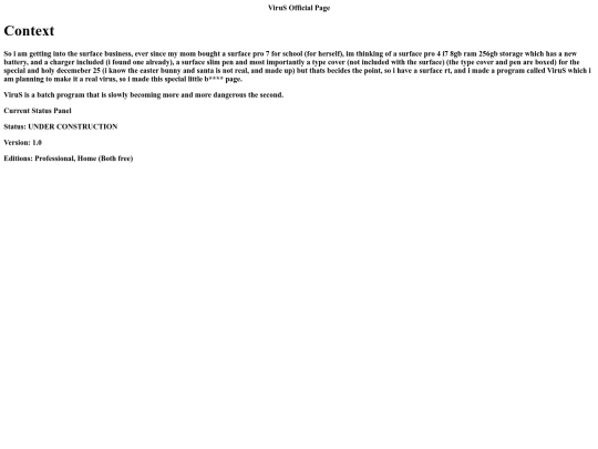 ViruS screenshot