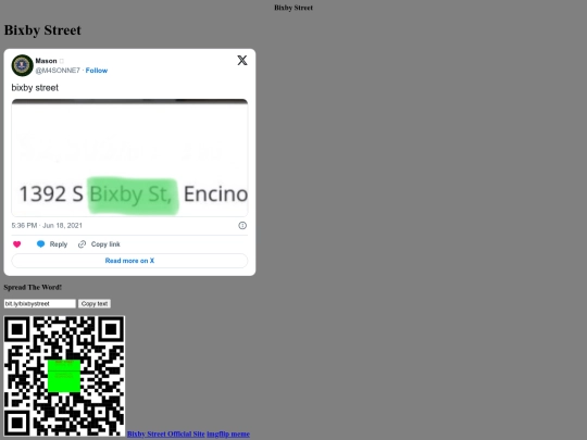 bixbystreet screenshot