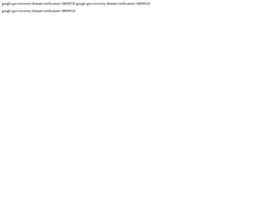 google-gws-recovery-domain-verification38099520 screenshot