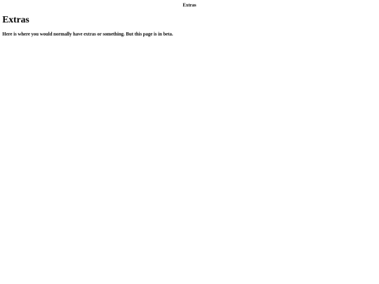 iPod/Extras screenshot