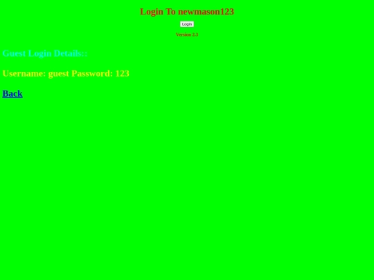 loginmodule screenshot