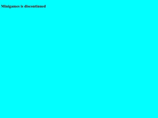 minigames screenshot