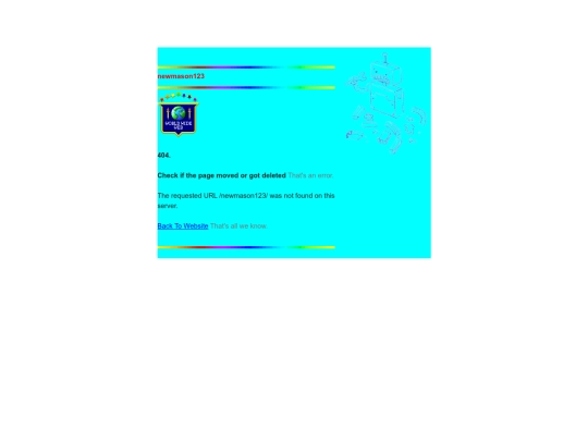 not_found screenshot