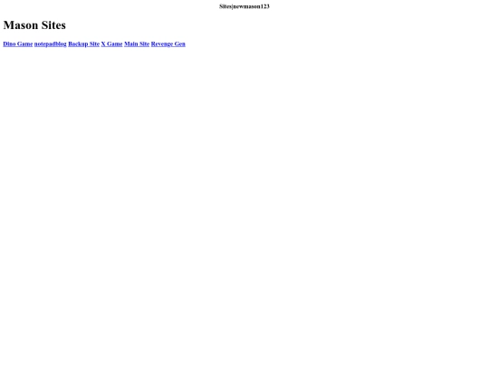sites screenshot
