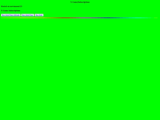 subscriptions screenshot