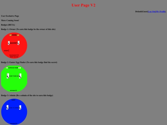 userpagemodule screenshot