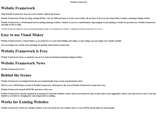 websf screenshot