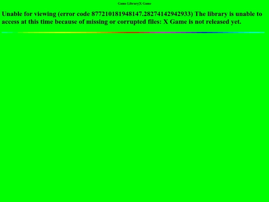 xgamelibrary screenshot
