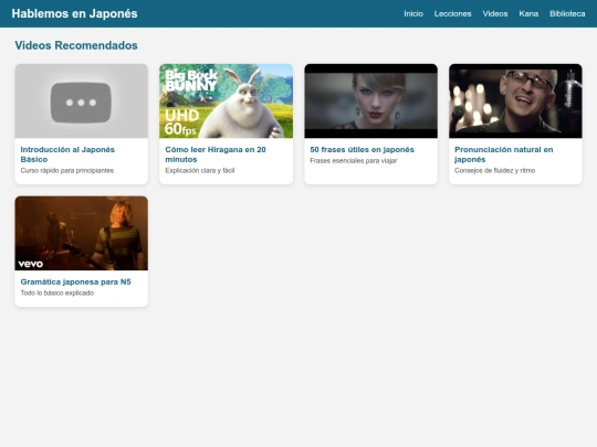 videos screenshot