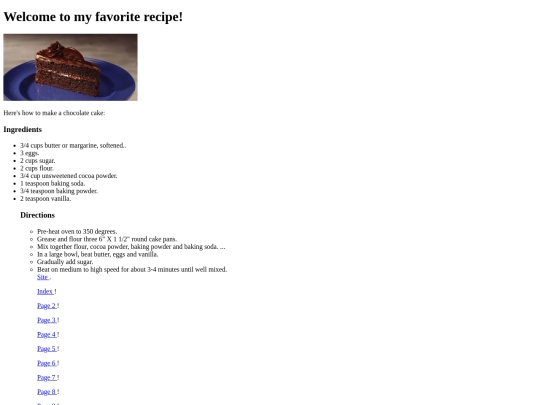 recipe screenshot