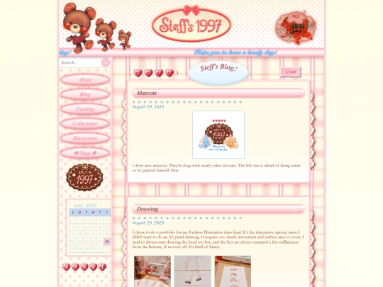 blog screenshot