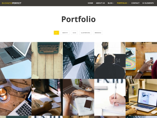 portfolio screenshot