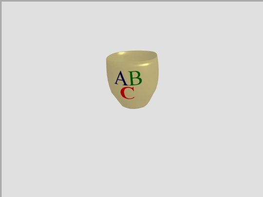 three.js/cup screenshot