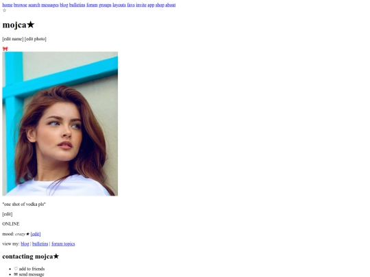 other thing/myspace.html screenshot