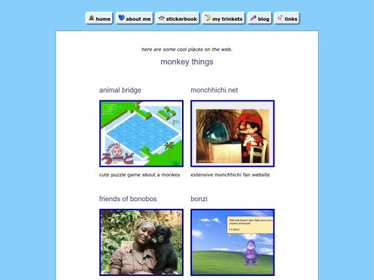 sites screenshot