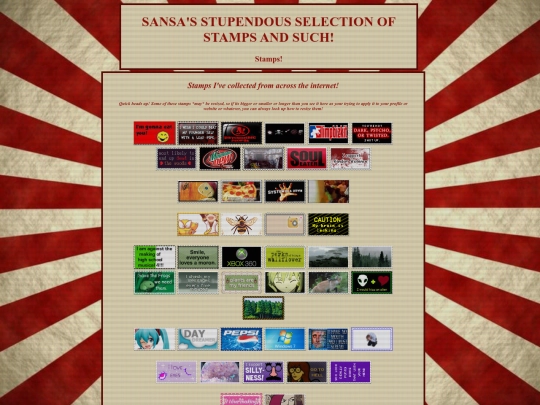 stamps screenshot