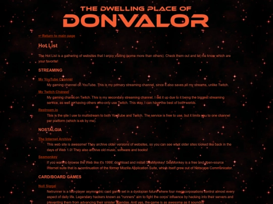 hotlist screenshot
