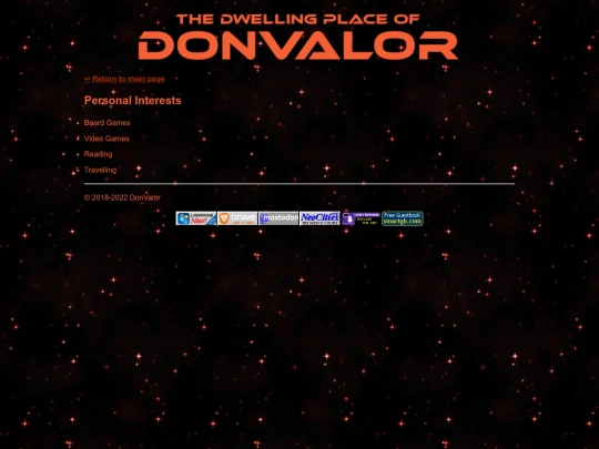 interests screenshot