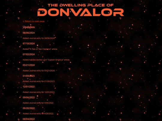 updates screenshot