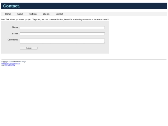 contact screenshot