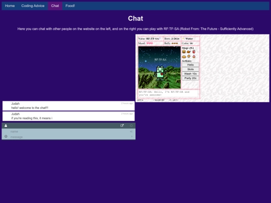 chat screenshot