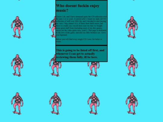 The Music Section screenshot