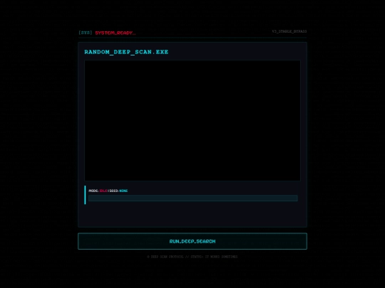 Voidscan screenshot