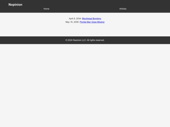 articles screenshot