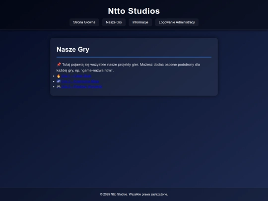 our-games screenshot