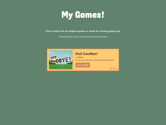 games screenshot